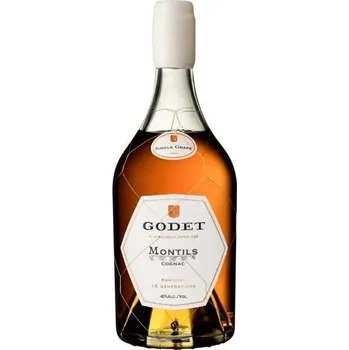 Brandy Godet Single Grape Rare Montils 40% 0,7 l (tuba)