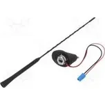 Anténa střešní 0,4m AM,FM Opel se zesilovačem 0,3m 12VDC