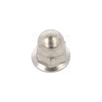 Matice Matice s límcem šestihranná M8 1,25 nerezavějící ocel A2