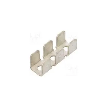 Elektrický konektor Faston plochý 6,3mm 0,8mm kolík M3 6x faston,dvojité mosaz