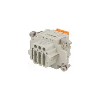 Elektrická zásuvka Konektor hranatý zásuvka CDSH PIN 9 9+PE velikost 44.27 10A