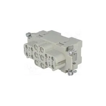 Síťový konektor Konektor HAN zásuvka Han Com PIN 18(6+12) velikost 16B