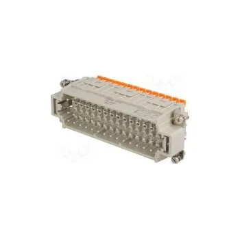 Síťový konektor Konektor hranatý vidlice CDSH PIN 42 42+PE velikost 104.27