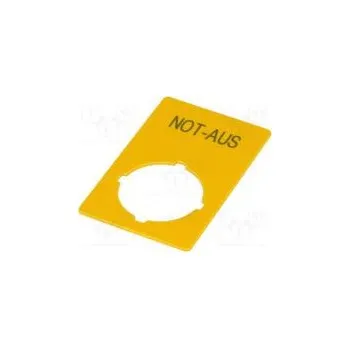 Označovací štítek 22mm Řada výr RMQ-Titan Barva žlutá