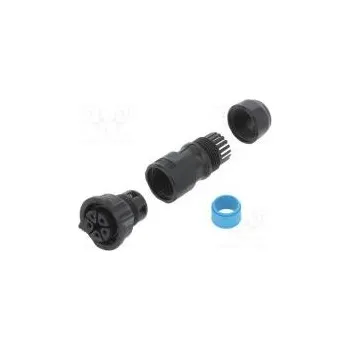 Elektrická zásuvka Konektor kulatý zástrčka zásuvka 20A Řada X-Lok 14AWG-12AWG