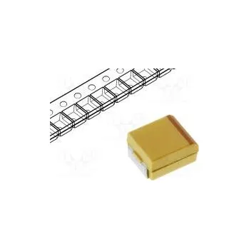 Kondenzátor Kondenzátor tantalový low ESR 10uF 10VDC Pouz B 1411 SMD