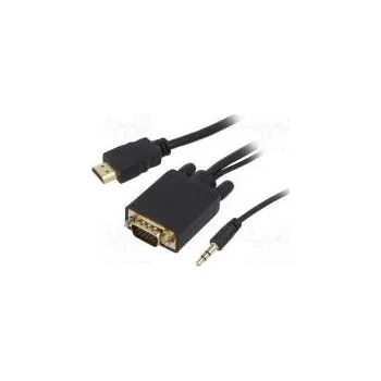 Video kabel Adaptér HDMI 1.4 černá Vlastnosti Full HD blistr