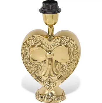 Lampička Podstavec pro stolní lampu Doing Goods Bubbly Heart 26 cm 1.20.60.005.923.3 žlutá 18X, vel. ONE SIZE