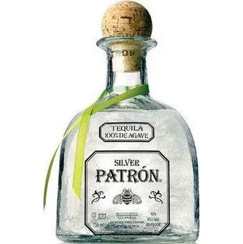 Tequila Patron Silver 40% 1 l (holá láhev)