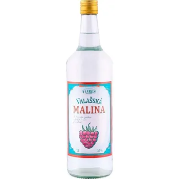 Pálenka Fleret Valašská malina 36% 1 l (holá láhev)