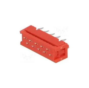 Elektrický konektor Kabel-pl.spoj redukce PIN 10 IDC,THT na PCB,na plochý kabel