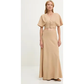 Souprava Answear.LAB dámská, hnědá barva ps9263ab.F 82X, vel. S