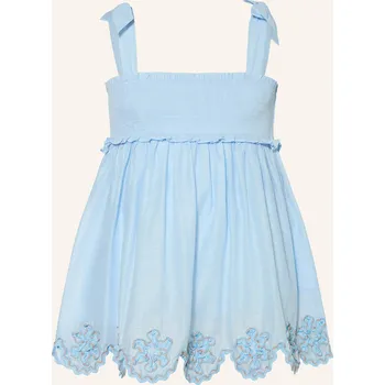 Zimmermann Dívčí Šaty Cascadian, tmavě modrá / oranžová, 140