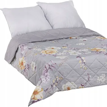 Prostěradlo Narzuta Polskie Tkaniny mikrovlákno 160 cm x 220 cm šedý