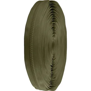 Zip Zip kostěný No 5 metráž Varianta: 298 zelená khaki tmavá, Balení: 200 m