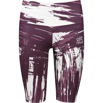 Dámské kalhoty Dámské legíny nad kolena premium ALTISPORT VOJ/ALW010LEG02 FIALOVÁ XS
