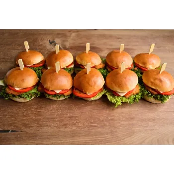 Hotové jídlo Mini burger kuřecí - sada Sada: 20ks