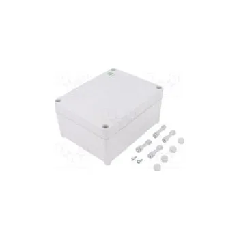 Rozvaděč Kryt univerzální X 135mm Y 170mm Z 85mm INDUSTRIAL šedá IP65