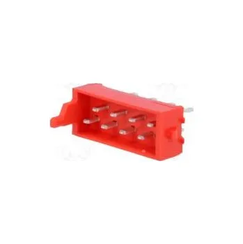 Elektronická součástka Micro-MaTch socket male PIN 8 THT on PCBs 1.5A Layout 2x4