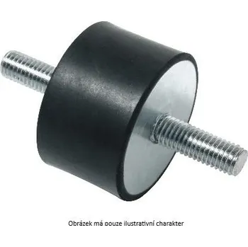 Silentblok nápravy Silentblok válcový Typ1 40/15 - M10x28