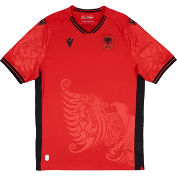 Dres Macron Albania Home Jersey 2025/26 400065600001-400065600001 Velikost XXL