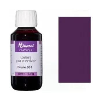 Speciální výtvarná barva Napařovací barva na hedvábí Dupont 125ml – 961 Plum