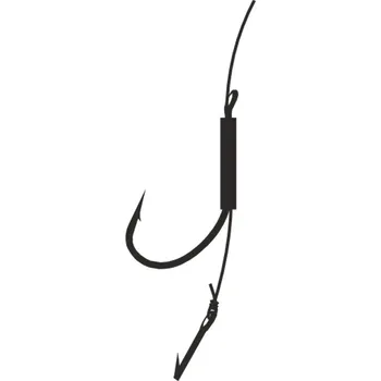Rybářský háček Mistrall feederový návazec Maruseigo braided line s trnem 10cm velikost 10 balení 10ks
