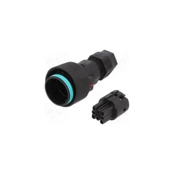 Elektrická zásuvka Konektor napájecí AC šroubová svorka zásuvka TH405 7÷13,5mm