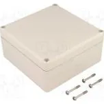 Kryt univerzální X 120mm Y 122mm Z 57mm EUROMAS II ABS šedá