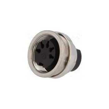 Elektrická zásuvka Konektor M16 zásuvka do panelu,matice zezadu IP65,IP67 100V