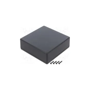 Rozvaděč Kryt univerzální X 125mm Y 125mm Z 45mm TW ABS černá IP40