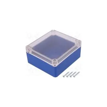 Kryt univerzální X 115mm Y 125mm Z 58mm ABS modrá těsnění