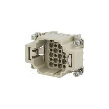 Síťový konektor Konektor hranatý vidlice Han DD PIN 24 24+PE velikost 6B
