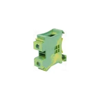 Svorka na lištu DC 1,5÷35mm2 póly 1 svorky 2 žluto-zelená