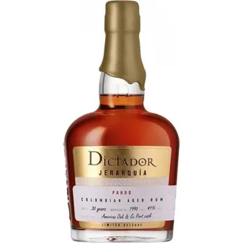 Rum DICTADOR JERARQUIA 1990 PARDO 41% 0,7 l (karton)