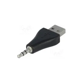 Datové redukce Adaptér USB 2.0 USB A vidlice, Jack 3,5mm 3pin vidlice