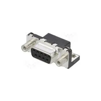 Elektrická zásuvka D-Sub PIN 9 zásuvka LD zásuvka Zajištění šroubky úhlové 90°