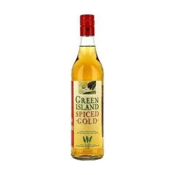 Rum Green Island Spiced Gold 0,7 l (holá láhev)