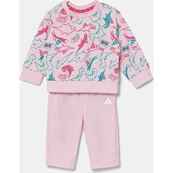 Dětská tepláková souprava adidas JW2405 růžová 03X, vel. 62