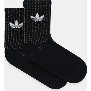 Pánské ponožky Ponožky adidas Originals Refl Crew S 2-pack JX5222 černá 99X, vel. 40/42