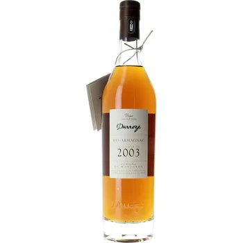 Brandy Darroze Armagnac 2003 Domaine De Monturon 50% 0,7 l (karton)