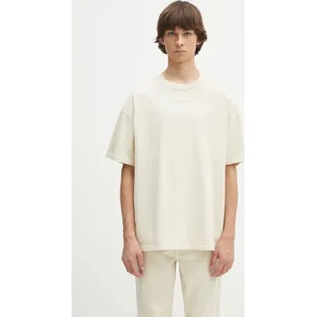 Pánská móda Bavlněné tričko KSUBI sott ekcess, XL, béžová, 08X