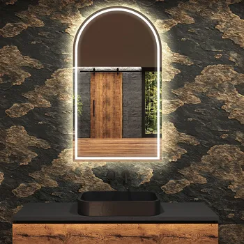 Zrcadlo LED zrcadlo do koupelny s nepravidelným tvarem Y222