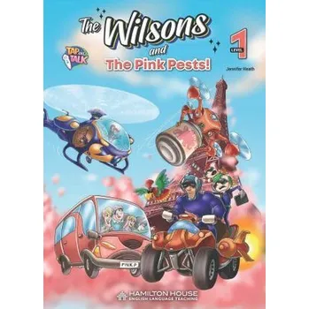 Anglický jazyk Reader The Wilsons and The Pink Pests Level 1 - Do Uzupełnieia