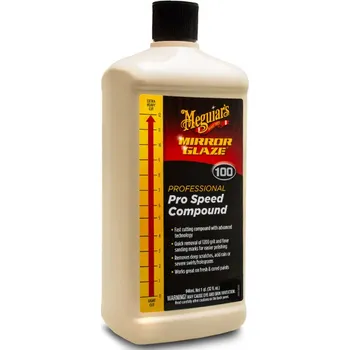 Meguiar's Pro Speed Compound - extrémně účinná profesionální korekční a lešticí pasta s technologií super-mikroabraziv, objem: 946 ml