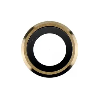 Sklíčko zadní kamery iPhone 6, 6S 4,7 + rámeček zlatá