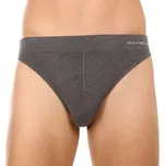 Pánské slipy Gino bambusové šedé (50004) L