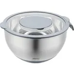 Miska nerez se struhadlem Kinghoff, šedá