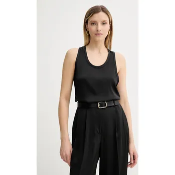 Dámská halenka Halenka MICHAEL Michael Kors dámská, černá barva, hladká, MT540TXAYJ 99X, vel. XS