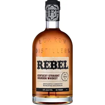 Whisky Rebel Kentucky Straight Bourbon Whiskey 40% 1 l (holá láhev)